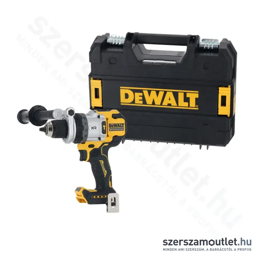 DEWALT DCD1007NT-XJ 18V XR szénkefe nélküli ütvefúró-csavarozó TSTAK kofferben