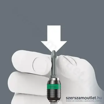 WERA Kraftform Kompakt 60 RA-R 1 Hosszított, racsnis bitkészlet markolattal, PH/PZ/TX/HX/SL, 17db-os