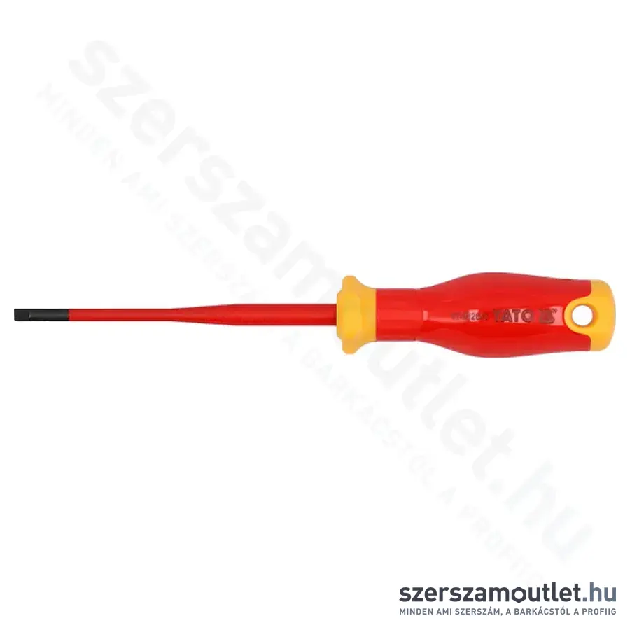 YATO Szigetelt lapos csavarhúzó, 4,0x100mm