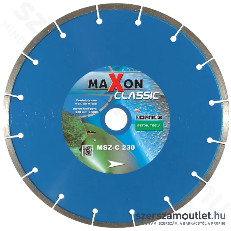 DIATECH gyémánttárcsa Maxon szegmens 115mm (MSZ115C)