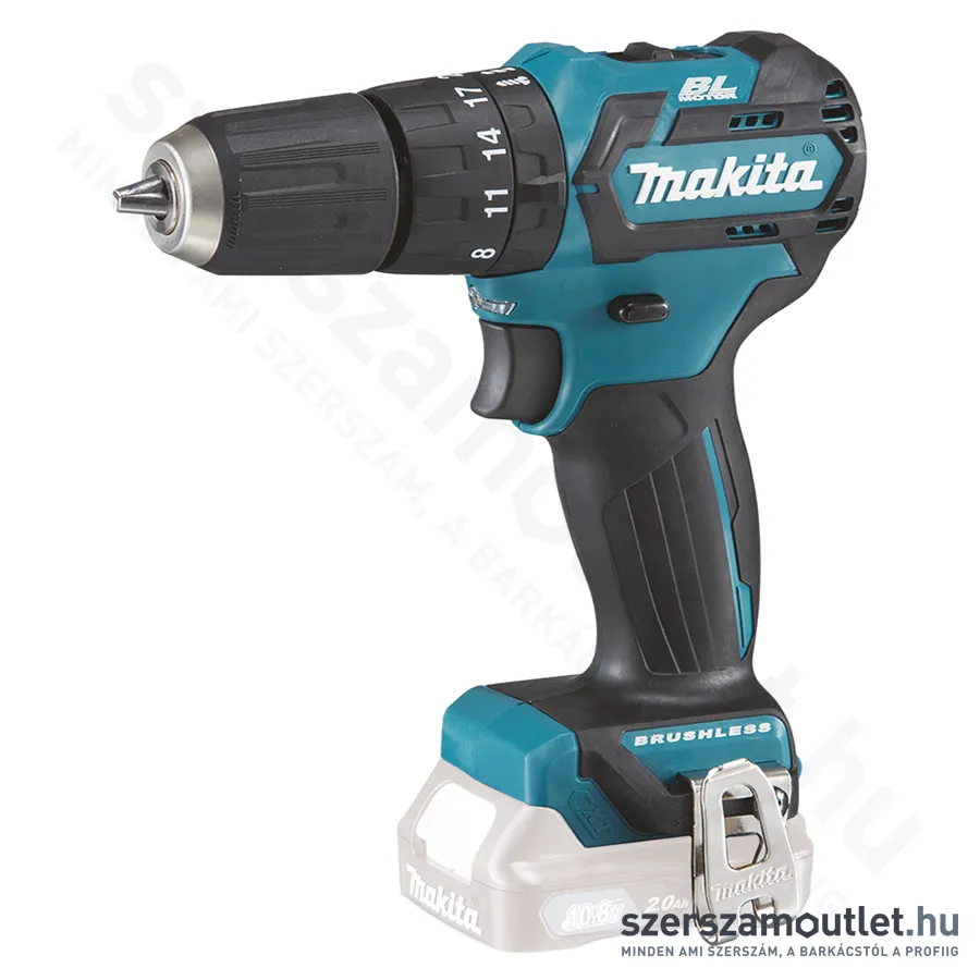 MAKITA HP332DZ Akkus szénkefementes ütvefúró-csavarbehajtó (10,8V) (Akku és töltő nélkül!)