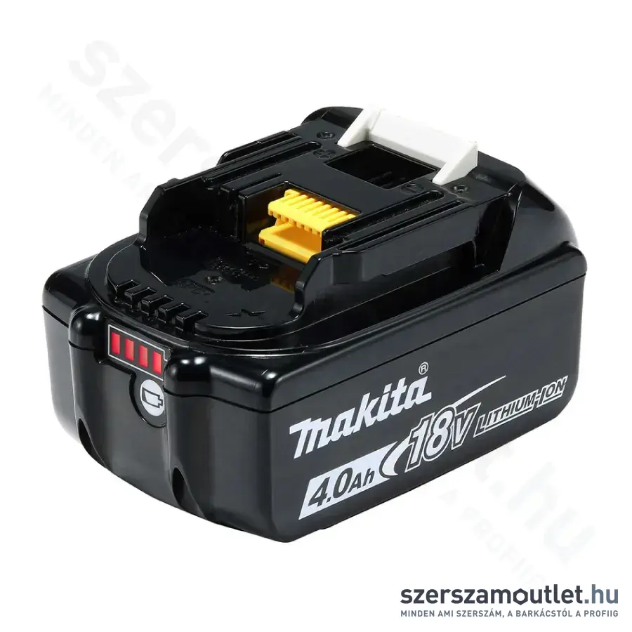 MAKITA Akkumulátor BL1840B 18V 4,0 Ah Li-ion eredeti (632F07-0) (BL1840)