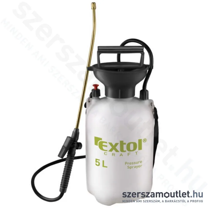 EXTOL Kézi permetező permetszóróval 5 liter