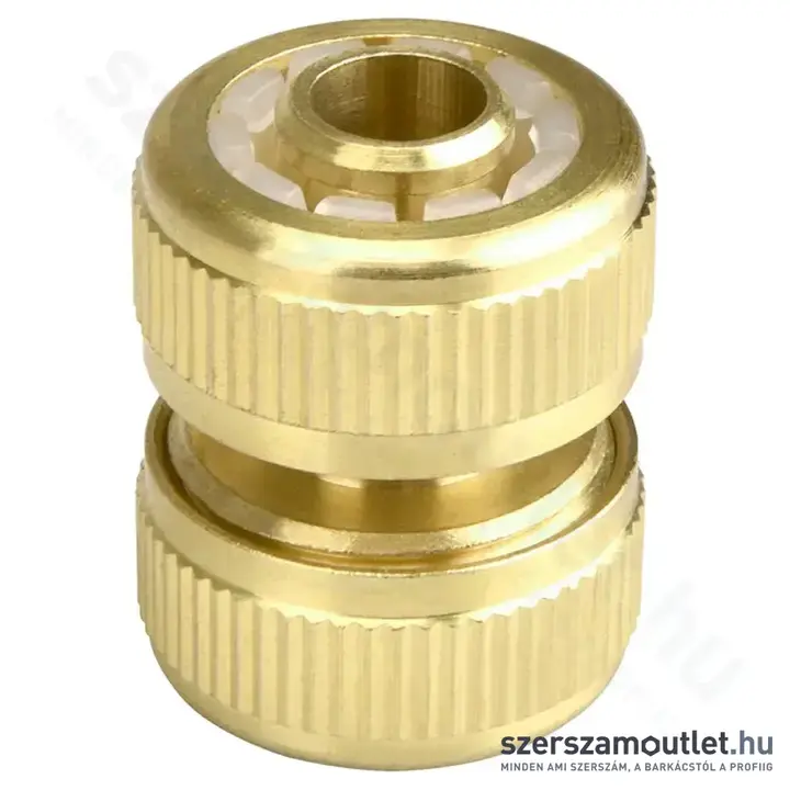 EXTOL Tömlőösszekötő, réz 1/2"