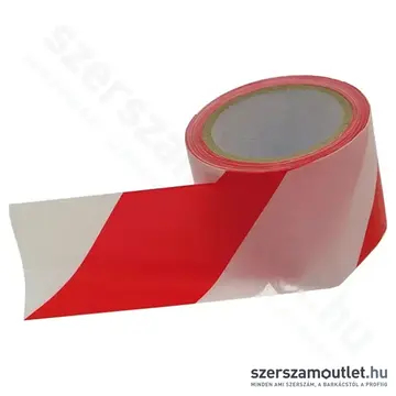 EXTOL Jelölő szalag, piros-fehér 75mmx250m