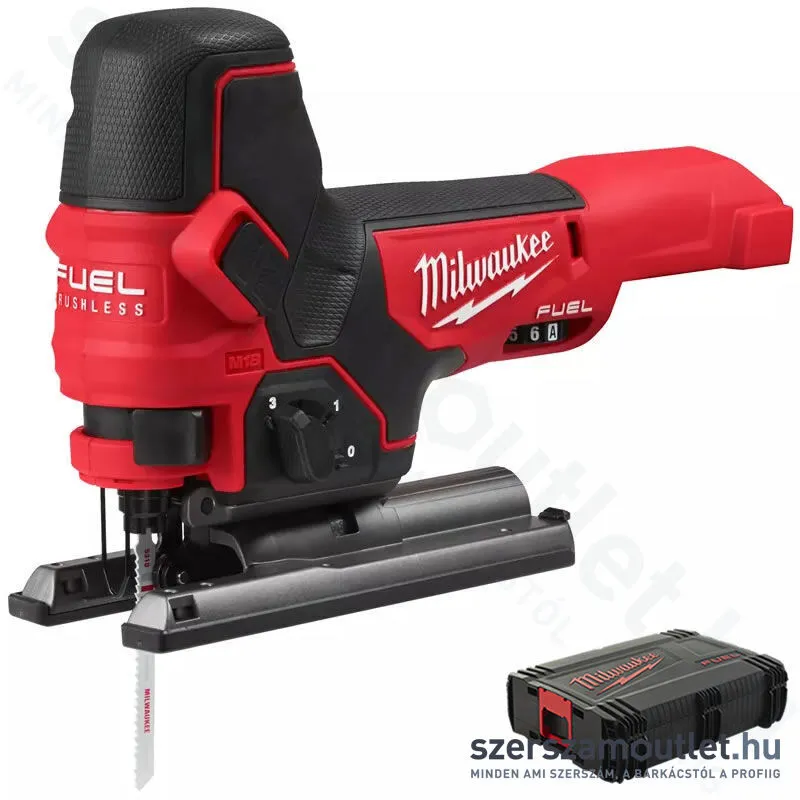 MILWAUKEE M18 FBJS-0X Akkus szúrófűrész HD kofferben (18V) (Akku és töltő nélkül!) (4933464799)