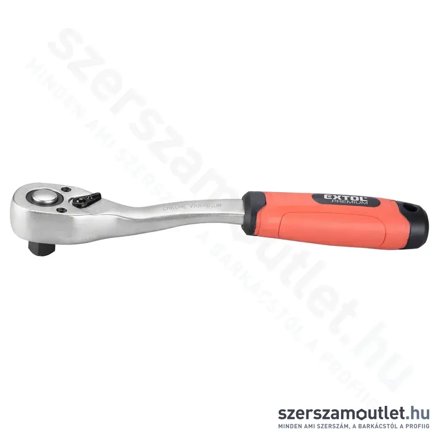 EXTOL Racsnis hajtókar, hajlított 1/2"x253mm