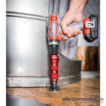 FORTUM Adapter készlet szegecsanyahúzó, fúrógépbe fogható 1/4" (M3-M8)