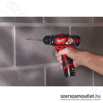 MILWAUKEE M12 BPD-0 Akkus ütvefúró-csavarozó (12V) (Akku és töltő nélkül!)