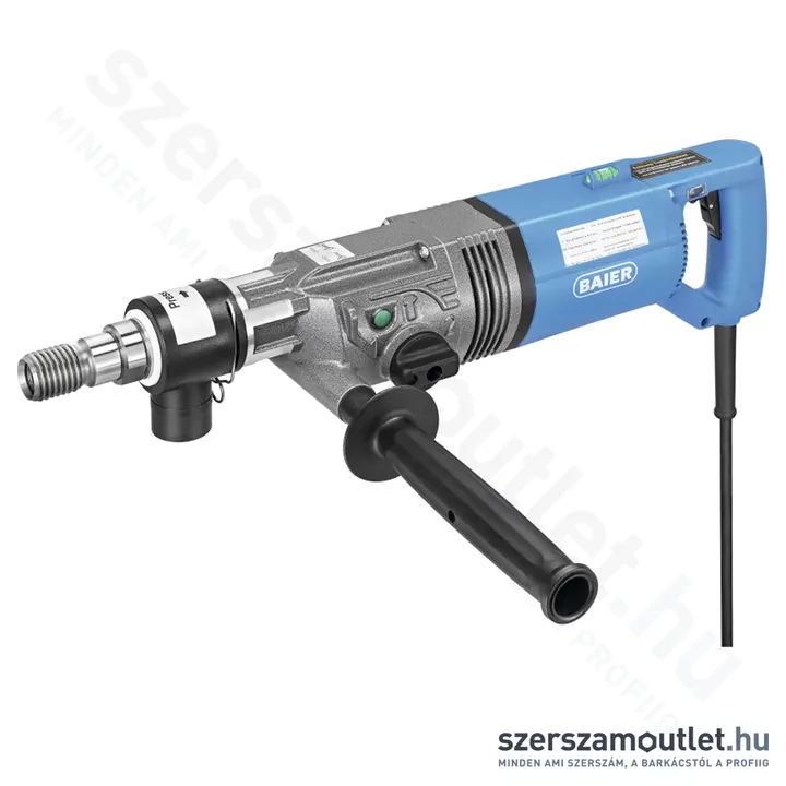 BAIER BDB 829 Gyémánt koronafúrógép kétsebességes 5/4" UNC (lágyindítás) (2150W/57Nm/200mm) (BDB829)