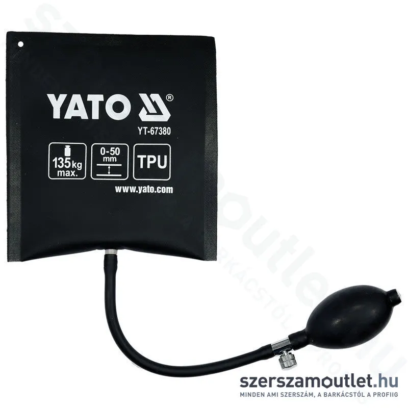 YATO Pumpás szerelőpárna 135kg 150x160mm (YT-67380)