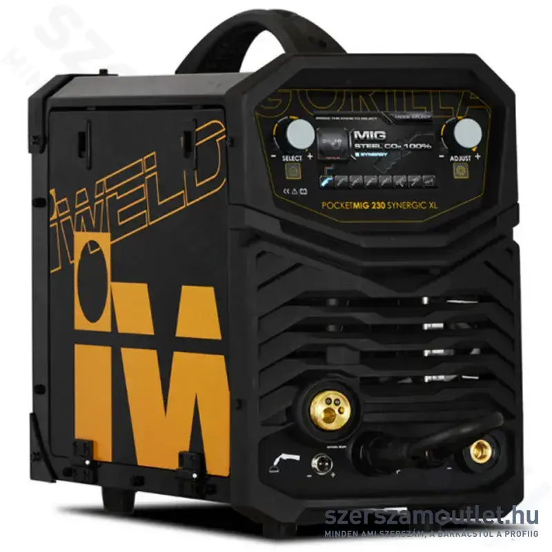 IWELD GORILLA POCKETMIG 230 SYNERGIC XL Hegesztő inverter (50-180A)