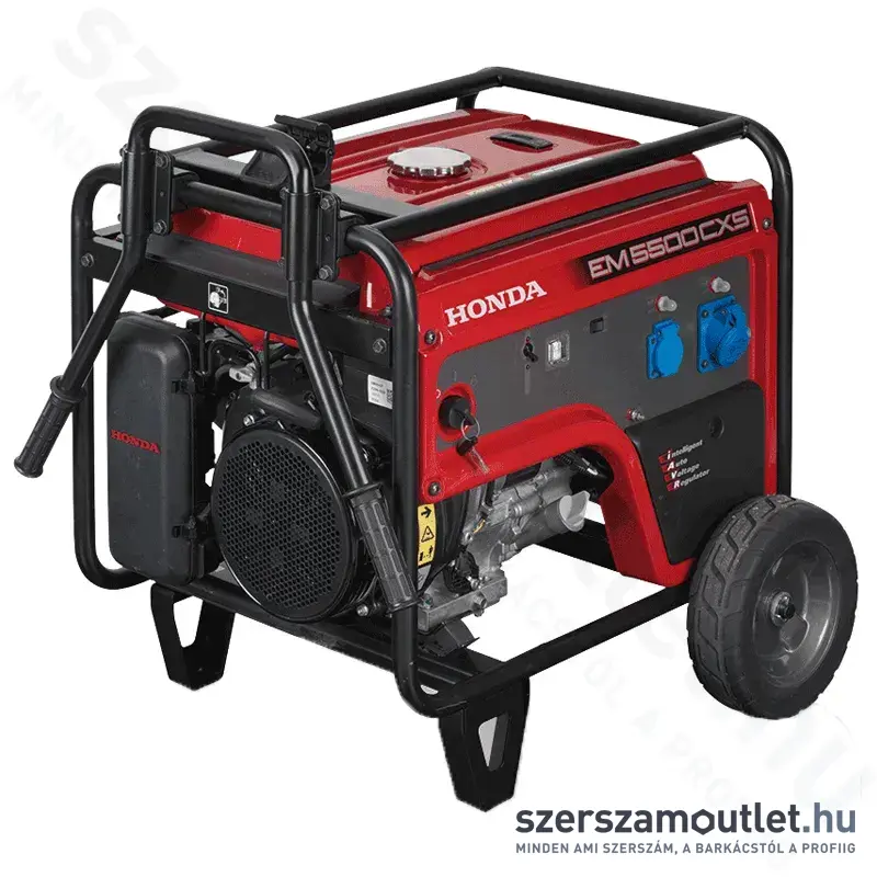 HONDA EM 5500 S Áramfejlesztő, önindítós 5,0kVA