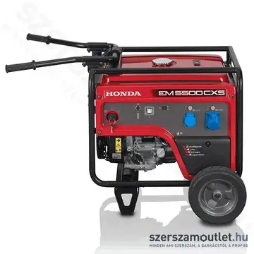 HONDA EM 5500 S Áramfejlesztő, önindítós 5,0kVA