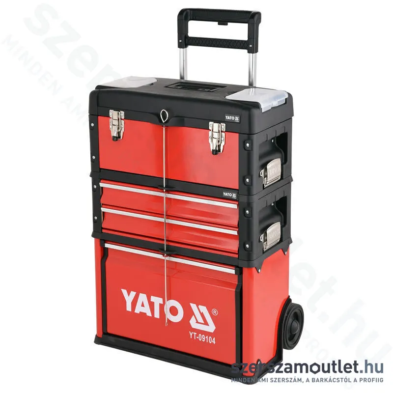 YATO Moduláris szerszámoskocsi szerszámokkal 78 részes (YT-09104)