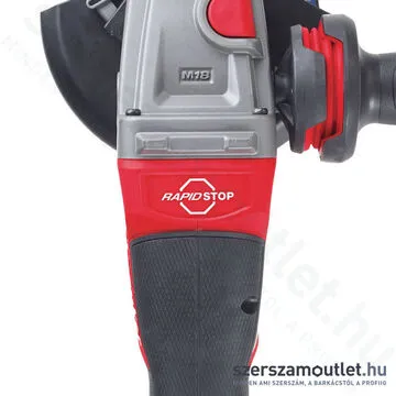 MILWAUKEE M18 FSAGF125XB-0X Akkus sarokcsiszoló HD kofferben (18V/125mm) (Akku és töltő nélkül!)
