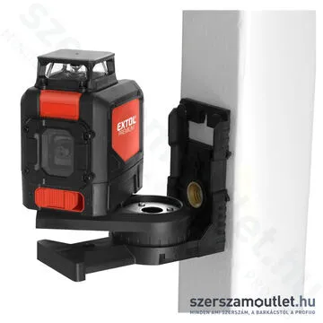 EXTOL Automatikus lézeres vízszintező ZÖLD (1x360fok+1 vertikális)
