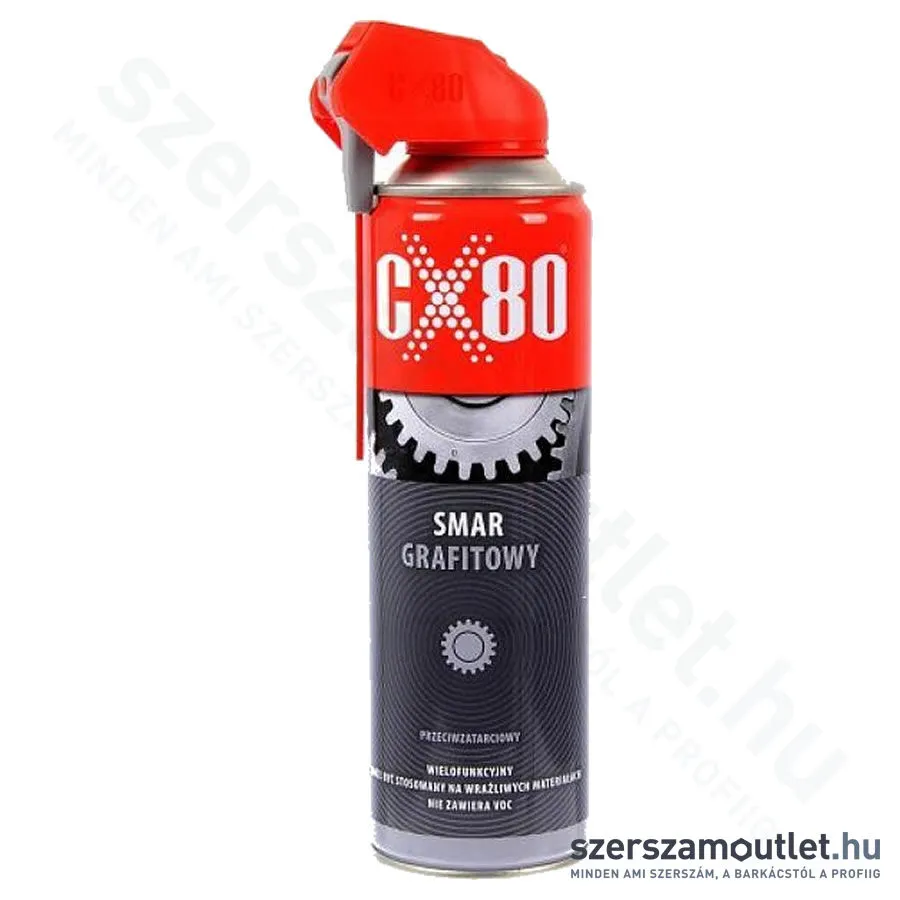 CX-80 SMAR GRAFITOWY Grafitos zsír spray 500ml (CXGRAFS)