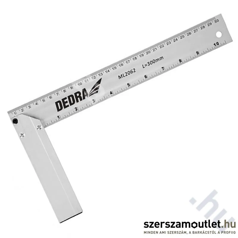 DEDRA Asztalos derékszög (300x150mm) (ML2062)