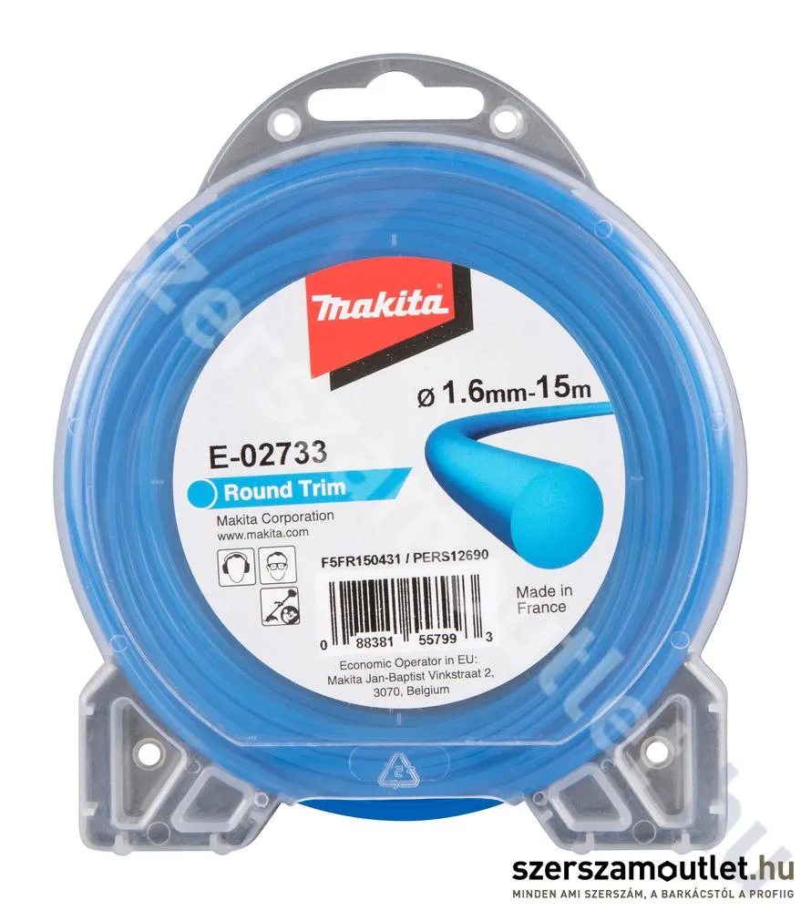 MAKITA Damil kerek roundTRIM 1,6mm x 15m (E-02733)