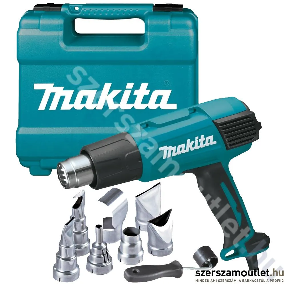 MAKITA HG6531CK Hőlégfúvó (2000W/600°C)