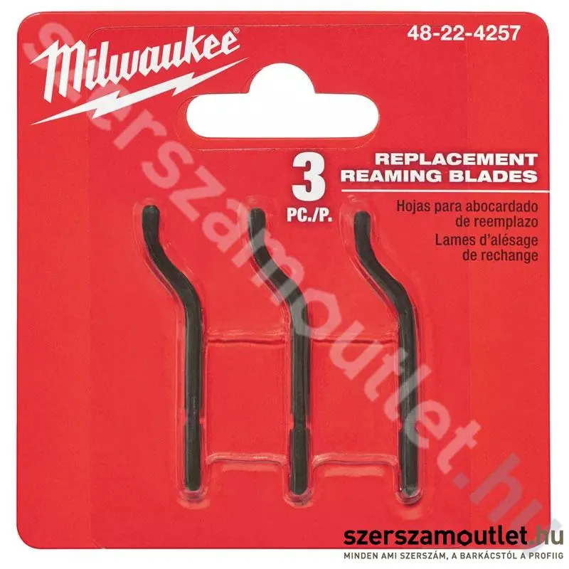 MILWAUKEE Cserélhető penge sorjázókhoz 3db (48224257)