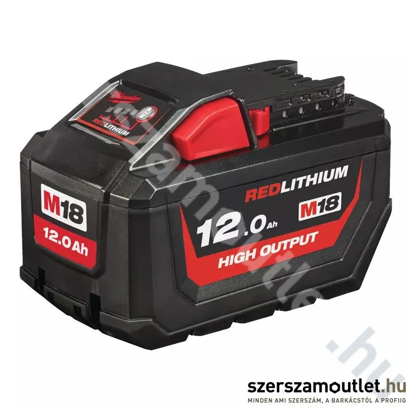 MILWAUKEE M18 HB12 Akkumulátor 12,0Ah/18V Li-ion (4932464260)