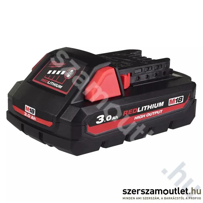 MILWAUKEE M18 HB3 Akkumulátor 3,0Ah/18V Li-ion (4932471069)