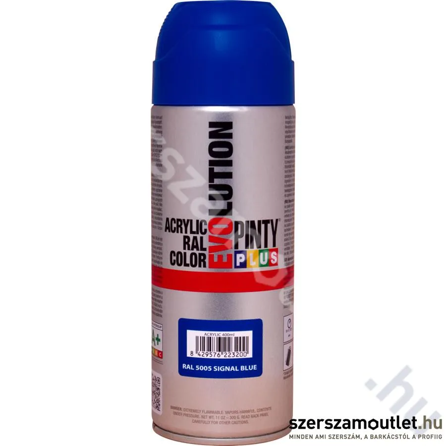 PINTY PLUS EVO Akril spray 400ml, RAL 5005 (Szignálkék/Signal blue) (512)