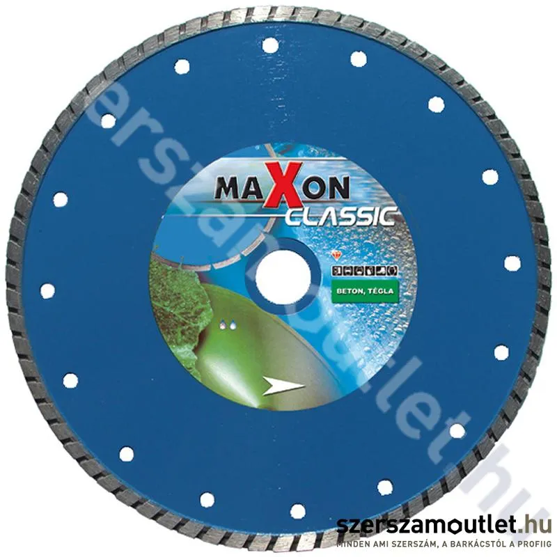 DIATECH gyémánttárcsa Maxon Turbo Classic 125mm (MT125C)