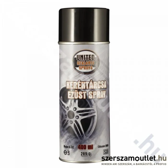 UNITED SEALANTS Ezüst spray 400ml (US5020)