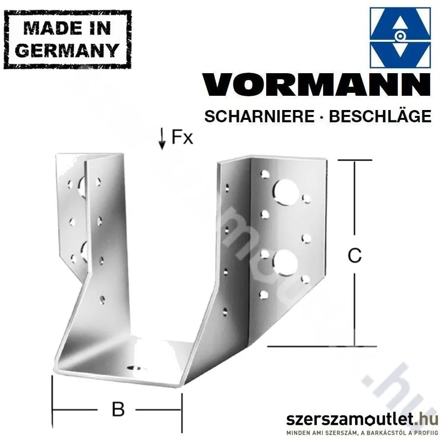 VORMANN Gerendatartó 100x140mm (70975)