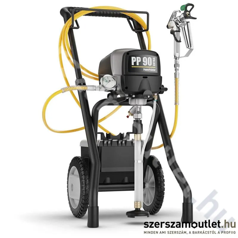 WAGNER PowerPainter 90 Extra HEA airless festékszóró rendszer (800W/200bar)